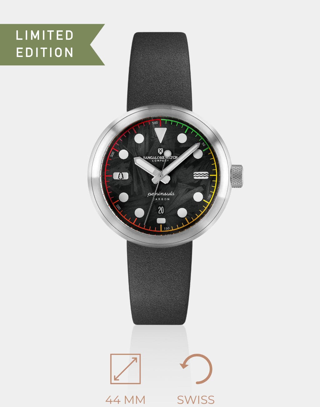 Peninsula Carbon by Bangalore Watch Company