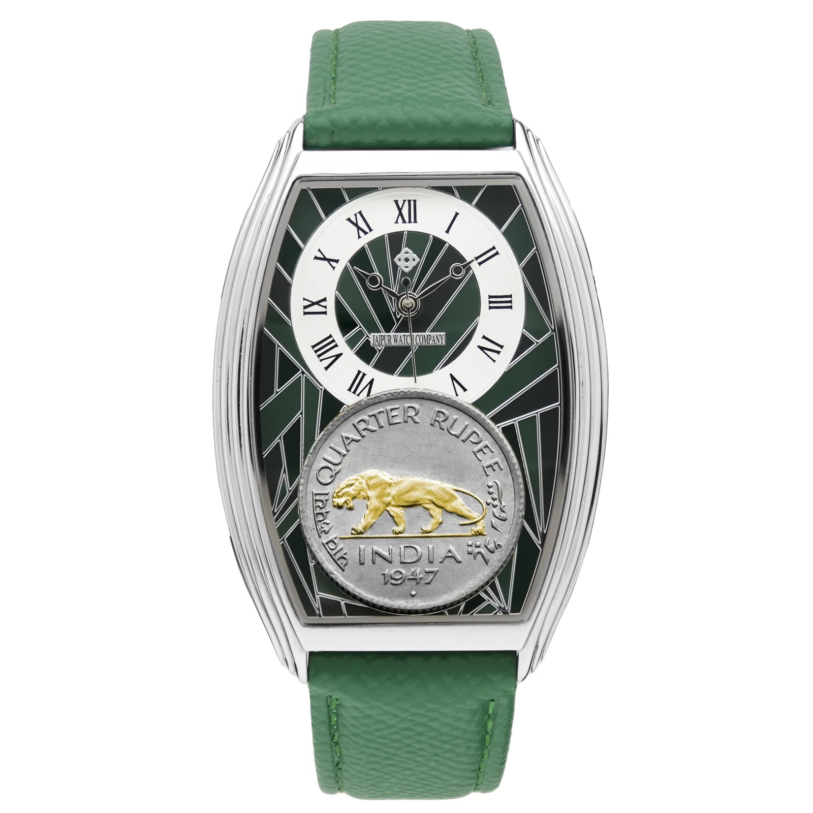 Baagh II — Verdant Enamel by Jaipur Watch Company